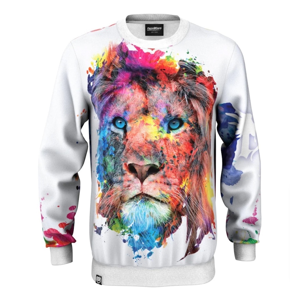 Colorful Lion Sweatshirt